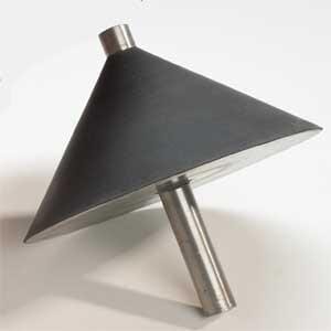 Chamfering Cone Set, 5" diameter, 45º Angle - 1