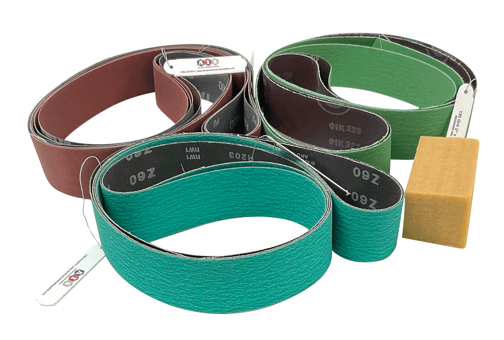 Knife Makers Belt Starter Kit 2" x 72" Abrasive Industrial Supplies