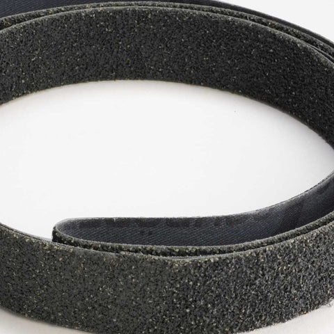 Cork belt with silicon-carbide abrasive