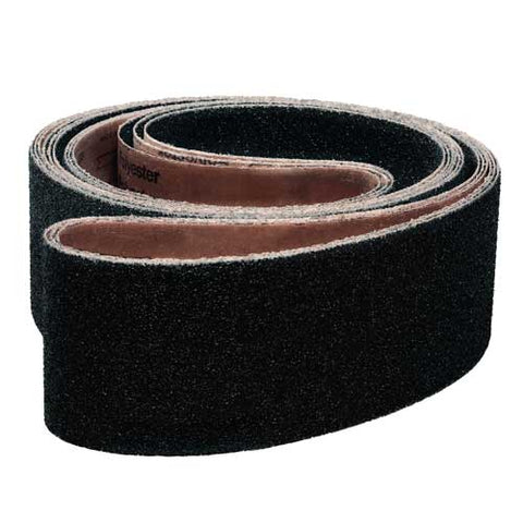 3-1/2" x 15-1/'2" Silicon-Carbide Sanding Belts - Abrasive Industrial Supplies