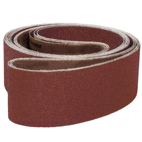 5" x 73" Aluminum Oxide J-Weight Sanding Belts