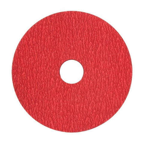 5" Dia. Ceramic Resin Fiber Abrasive Grinding Discs | 25 Pack