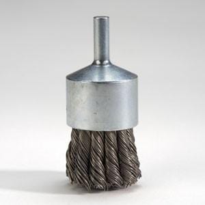 GBC-12 : 1-1/8" Ultra Duty Carbon Removal End Brush  : GOODSON