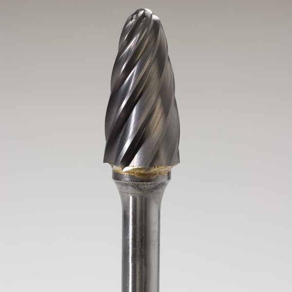 LAFR-34 | Open Fluted Carbide Rotary Files | 6"L Shank - 1