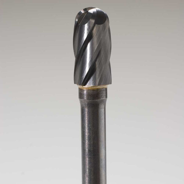 LAFR-45 | Open Fluted Carbide Rotary Files | 6"L Shank - 1