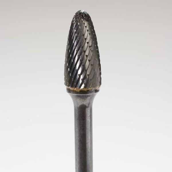 LFR-34C | Double Cut Carbide Rotary Files | 6"L Shank - 1