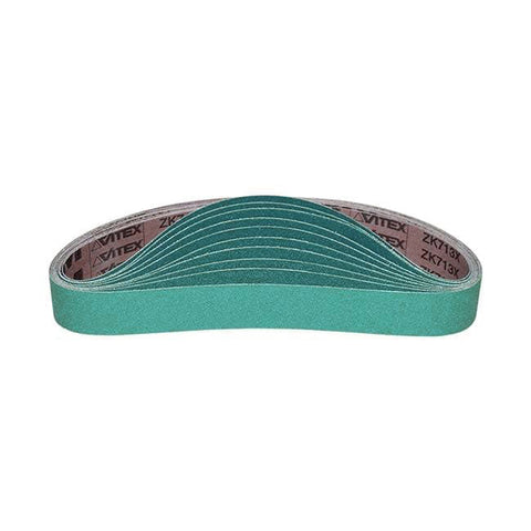 2" x 28" Zirconia-Alumina abrasive belt with grind aid lube