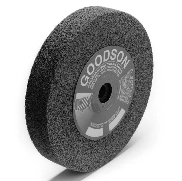 Medium-Hard Deburring Wheel for Bench Grinders - 1
