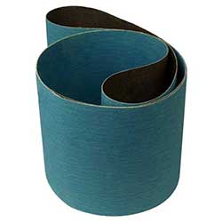 10" x 103" 40 Grit Zirconia-Alumina Abrasive Belt With Grind Aid