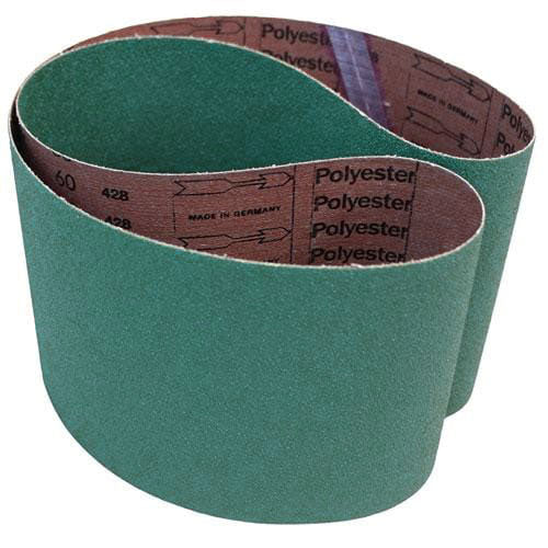 thumbnail image 2 of Zirconia Alumina Abrasive Belts 37x75 Inch 37x75 Inch Zirconia Alumina Sanding Belts - 100 Grit ZK713X Better Grade 3-Pack For Metalworking 37x75 Sanding Belts 2 of 11